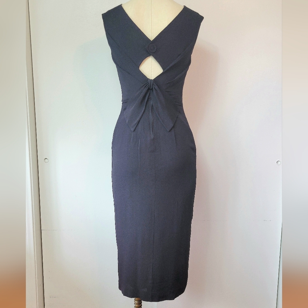 VTG Lanz Originals black cocktail dress - Picture 16 of 17